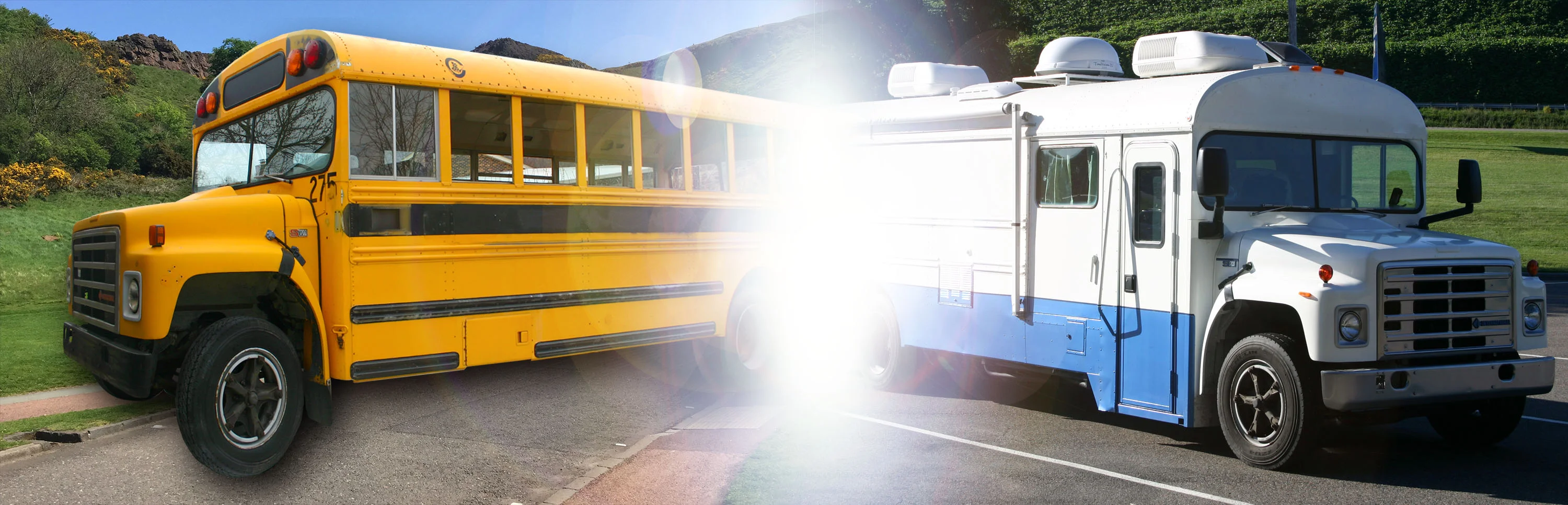 Skewly school bus conversion project